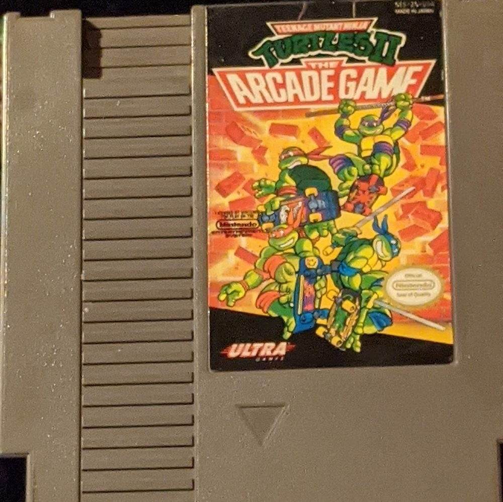 TEENAGE MUTANT NINJA TURTLES 2 THE ARCADE GAME